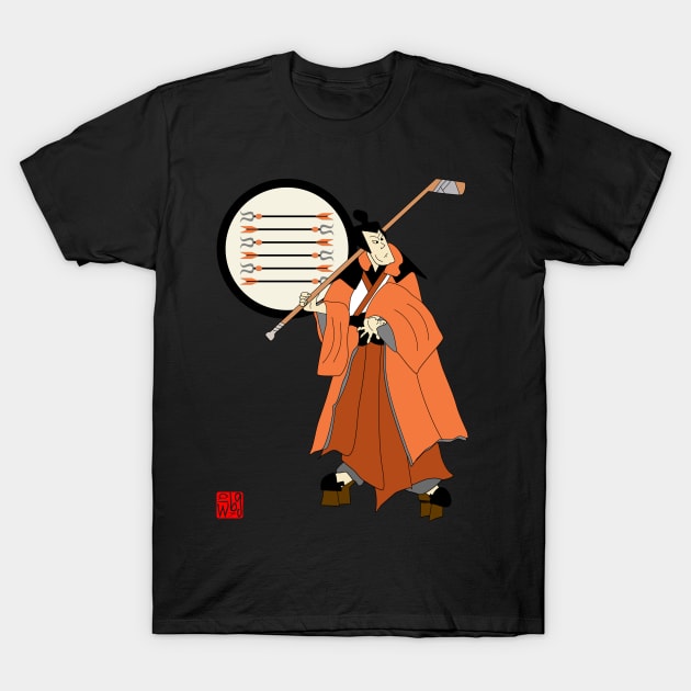 Philadelphia Flyers Samurai T-Shirt by BennySensei